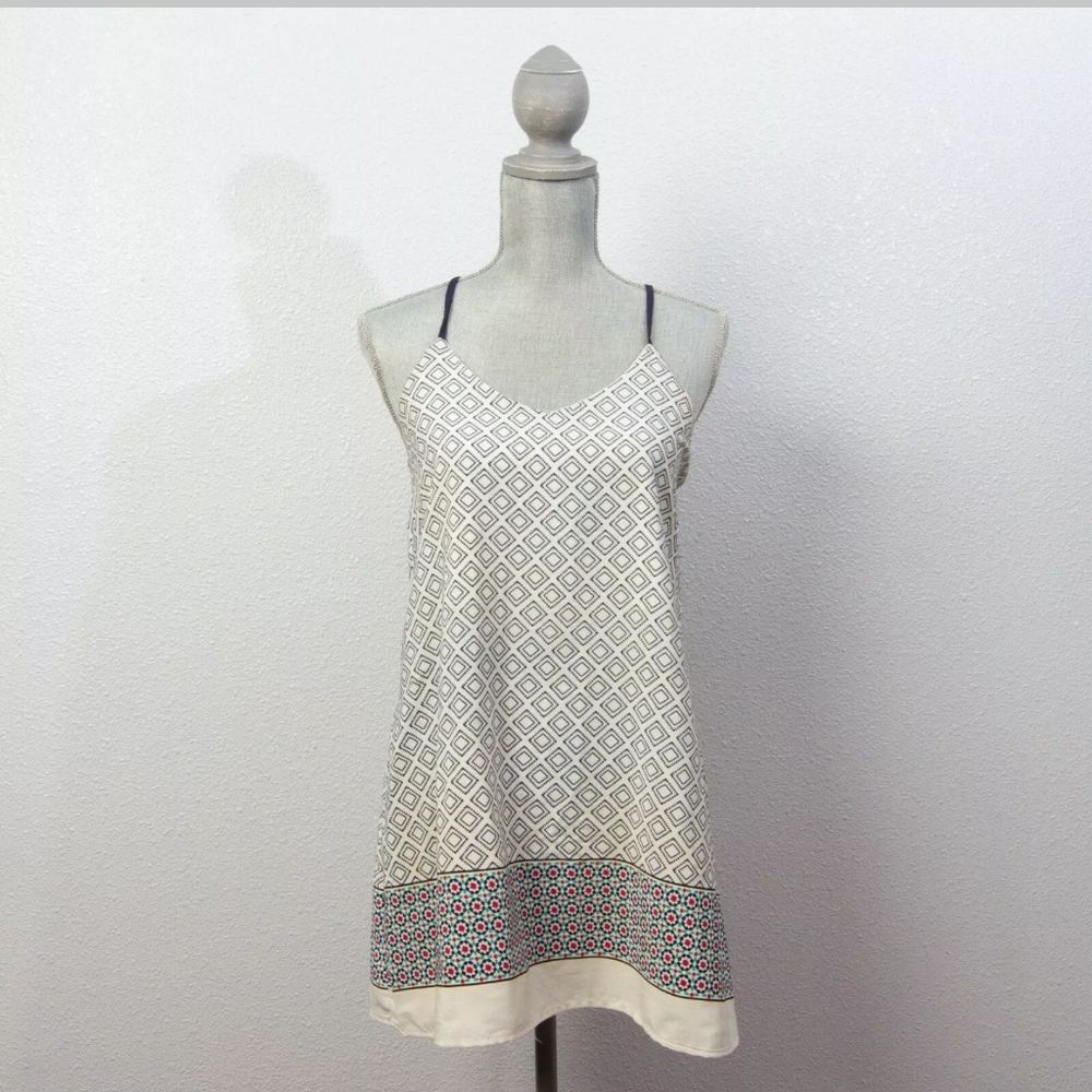 Poetry Womens A-Line Dress Size S Racer Back